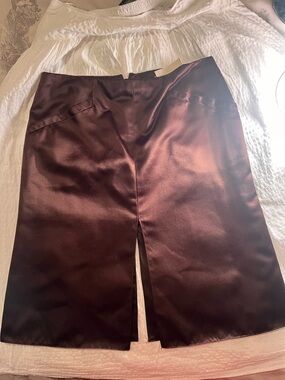 Valentino Silk Pencil Skirt